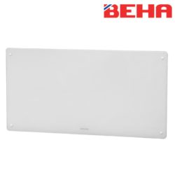 Varčni električni stekleni radiator BEHA, 1000 W, 812 x 417 x 89 mm